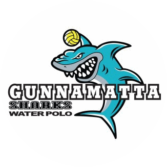 Water Polo Club Gunnamatta Sharks Water Polo Club  official logo.