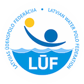 Water Polo Club Latvian Water Polo Federation official logo.