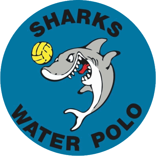 Water Polo Club Sharks Water Polo Club official logo.