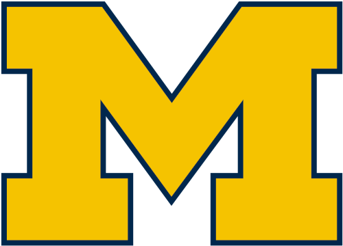 Water Polo Club University of Michigan official logo.