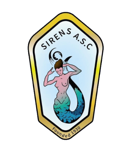 Water Polo Club Sirens ASC official logo.