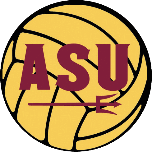 Water Polo Club Arizona State University (ASU) official logo.