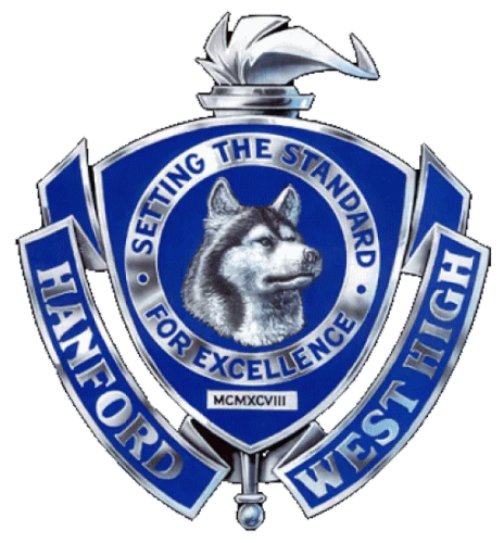 Water Polo Club Hanford West official logo.