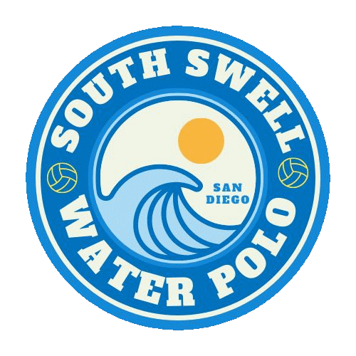 Water Polo Club South Swell Water Polo Club official logo.