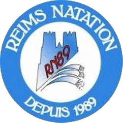 Water Polo Club Reims Natation 89 official logo.