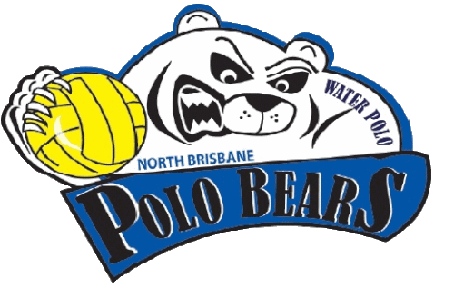 Water Polo Club NORTH BRISBANE POLO BEARS official logo.