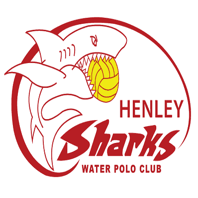 Water Polo Club Henley Sharks Water Polo Club official logo.