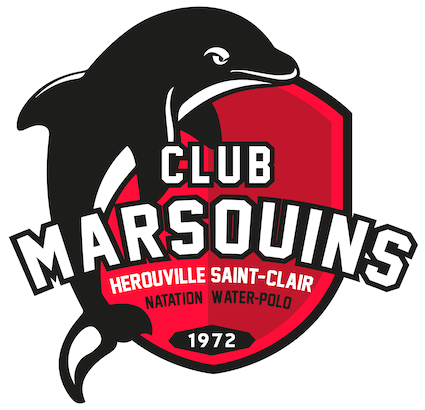 Water Polo Club Marsouins Hérouville official logo.