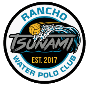 Water Polo Club Rancho Tsunami Water Polo Club official logo.