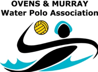 Water Polo Club Ovens and Murray Water Polo Association official logo.