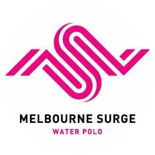 Water Polo Club MELBOURNE SURGE WATER POLO official logo.