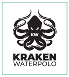 Water Polo Club Kitchener-Waterloo Kraken official logo.