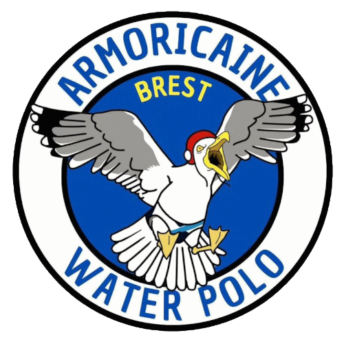 Water Polo Club Armoricaine Brest official logo.