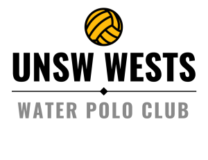 Water Polo Club Wests Magpies official logo.