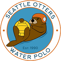 Water Polo Club Seattle Otters Water Polo official logo.