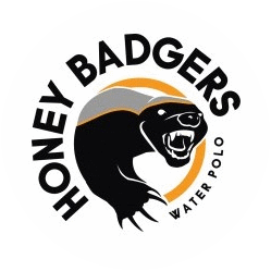 Water Polo Club TUSA Honey Badgers official logo.