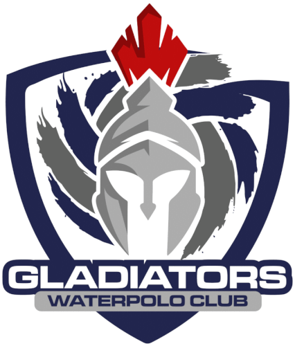 Water Polo Club Gladiators WP Club official logo.