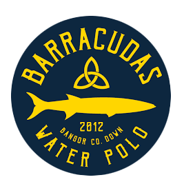 Water Polo Club Bangor Barracudas WPC official logo.