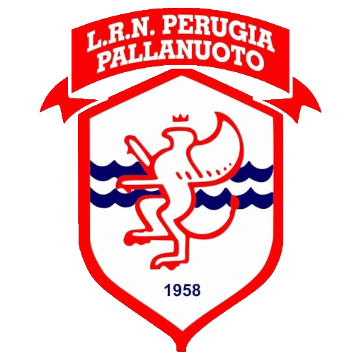 Water Polo Club Libertas Rari Nantes Perugia Pallanuoto official logo.