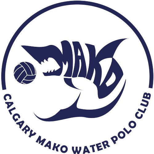 Water Polo Club Calgary Mako Water Polo Club official logo.