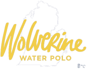 Water Polo Club Wolverine Water Polo official logo.