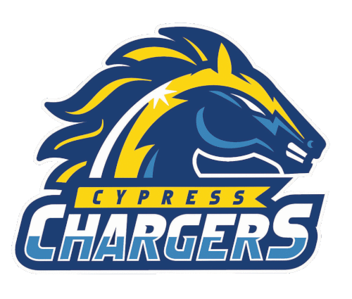 Water Polo Club Cypress College official logo.