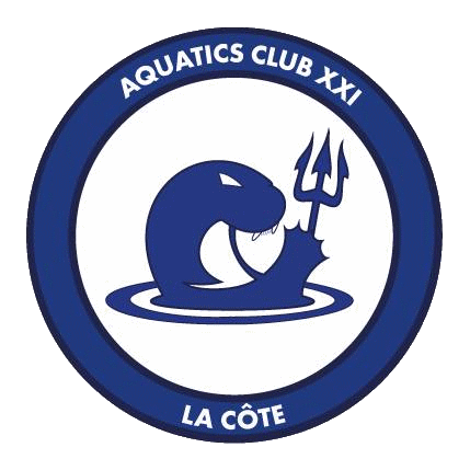 Water Polo Club Aquatics Club XXI La Côte official logo.