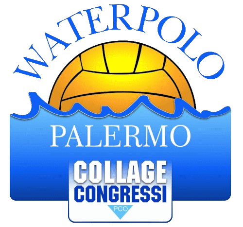 Water Polo Club POL. WATERPOLO PALERMO official logo.