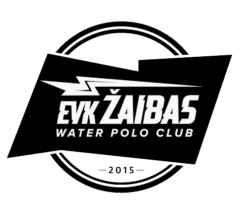 Water Polo Club ŽAIBAS WATER POLO official logo.