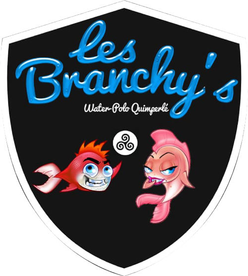 Water Polo Club Les Branchy's Quimperlé official logo.
