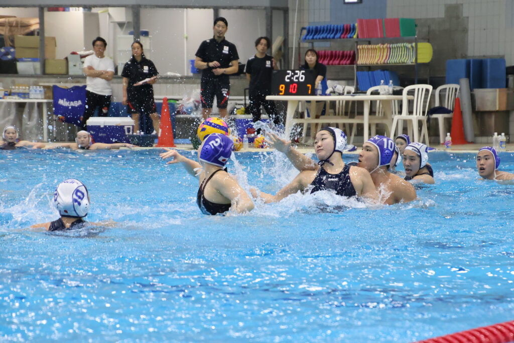 [#WaterPolo] Japanese Women's Water Polo National Team Holds Open Practice Session | Japan Swimming Federation